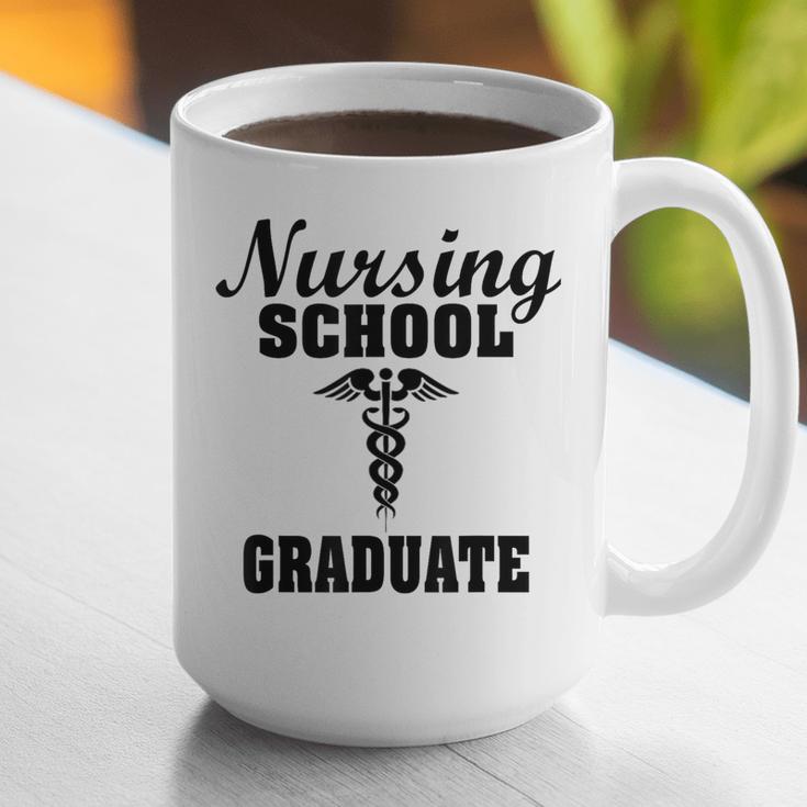 Nursing School Graduate Nurse Graduation Medical T-Shirt Graphic Print Coffee Mug