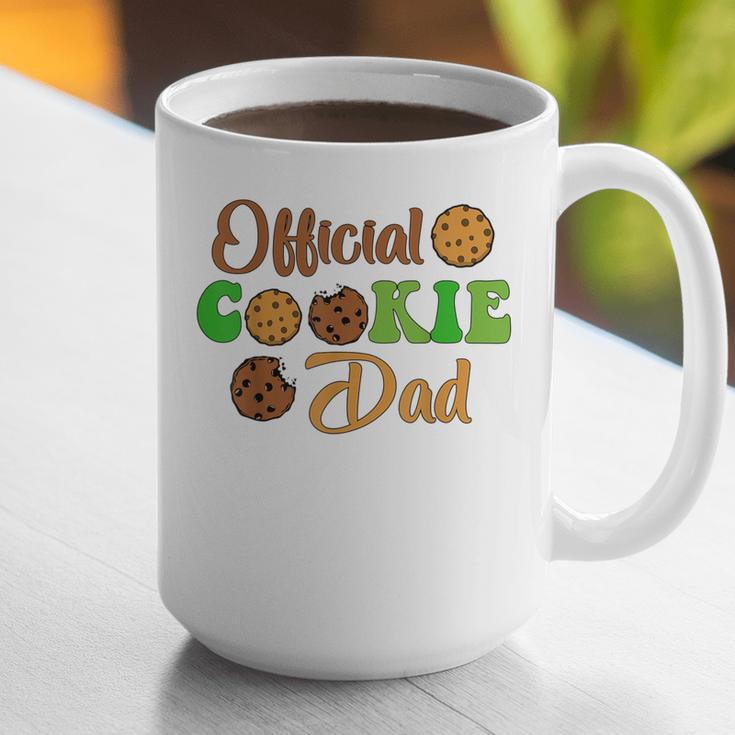 Official Cookie Dad Scout For Girls Cookie Dealer Graphic Print Coffee Mug