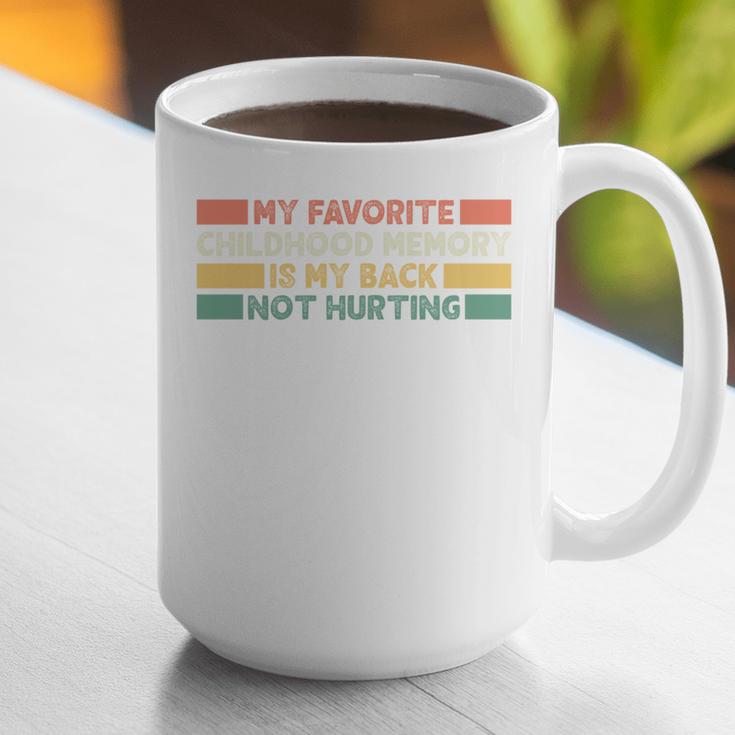 Old Man Woman Senior Citizen Back Not Hurting Memory Graphic Print Coffee Mug Old Man Woman Senior Citizen Back Not Hurting Memory Graphic Print Coffee Mug