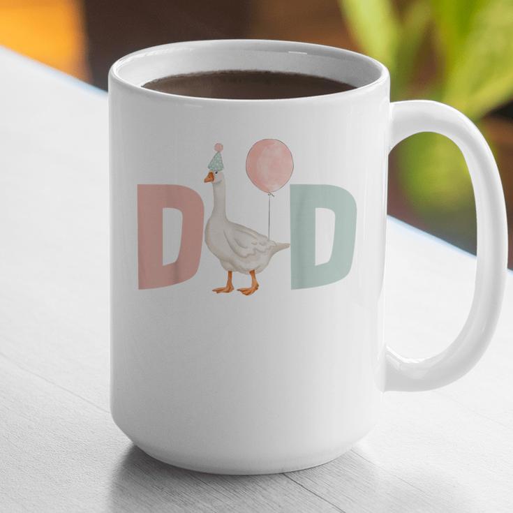 One Silly Goose Dad 1st First Birthday Family Matching Party Graphic Print Coffee Mug One Silly Goose Dad 1st First Birthday Family Matching Party Graphic Print Coffee Mug