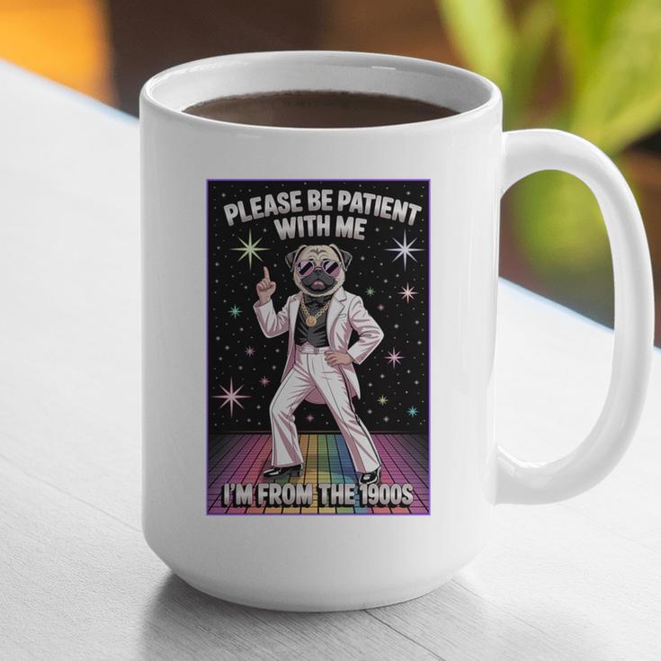 Be Patient With Me I'm From The 1900s Birthday Premium Tri-Blend Graphic Print Coffee Mug