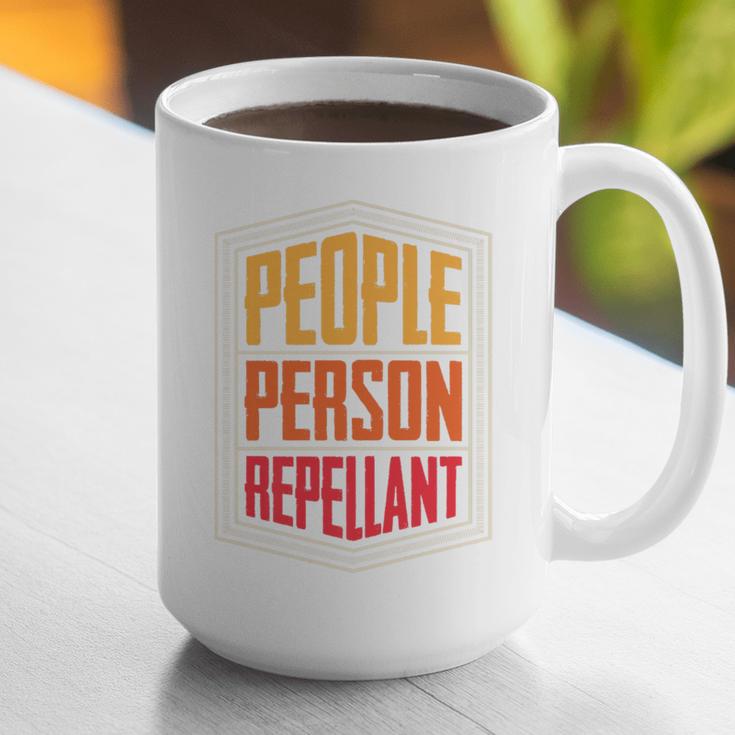 People Person Repellant Introvert Premium Graphic Print Coffee Mug People Person Repellant Introvert Premium Graphic Print Coffee Mug