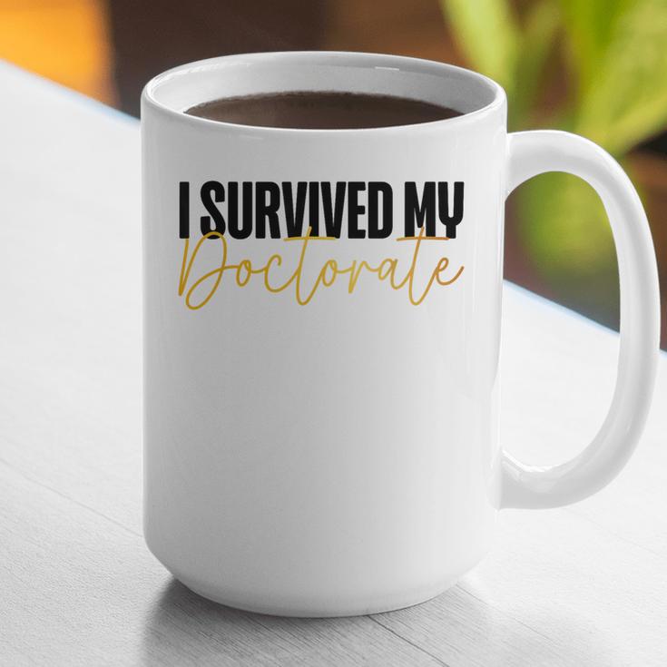 Phd Graduation Doctorate Degree Dissertation Masteral Grad Graphic Print Coffee Mug
