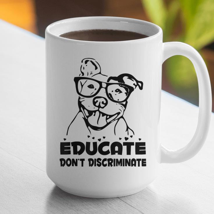 Pit Bull LoverShirt Pitbull Mom Rescue Dog Dad Puppy Graphic Print Coffee Mug