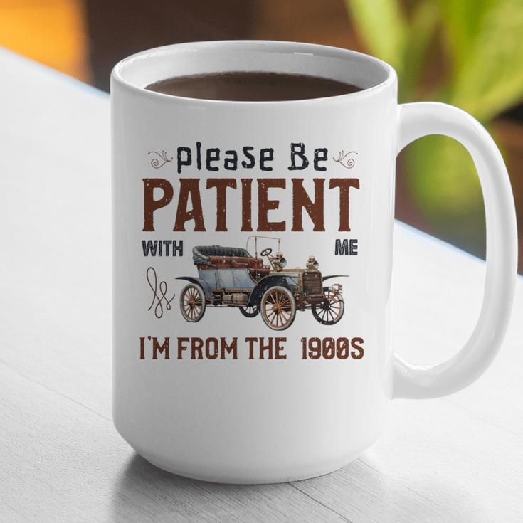 Please Be Patient I'm From The 1900s Antique Car Enthusiast Premium Tri-Blend Graphic Print Coffee Mug
