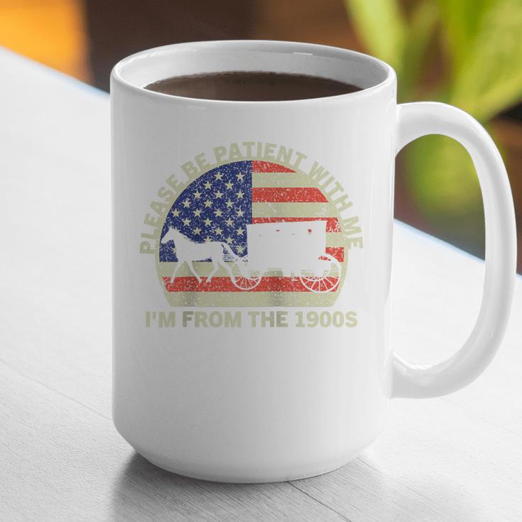 Please Be Patient With Me I'm From The 1900s Dad Vintage Raglan Baseball Tee Graphic Print Coffee Mug Please Be Patient With Me I'm From The 1900s Dad Vintage Raglan Baseball Tee Graphic Print Coffee Mug