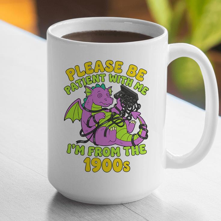 Please Be Patient I'm From The 1900s Dragon Men Women Premium Tri-Blend Graphic Print Coffee Mug