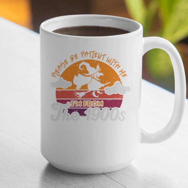 Please Be Patient With Me I'm From The 1900s Halloween Premium Graphic Print Coffee Mug