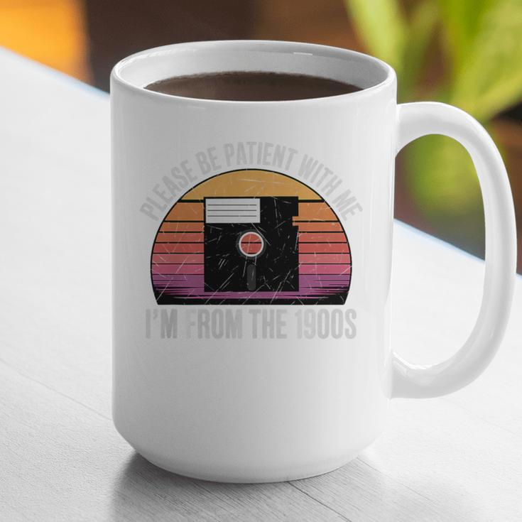 Please Be Patient With Me I'm From The 1900s PC Floppy Disk Premium Tri-Blend Graphic Print Coffee Mug