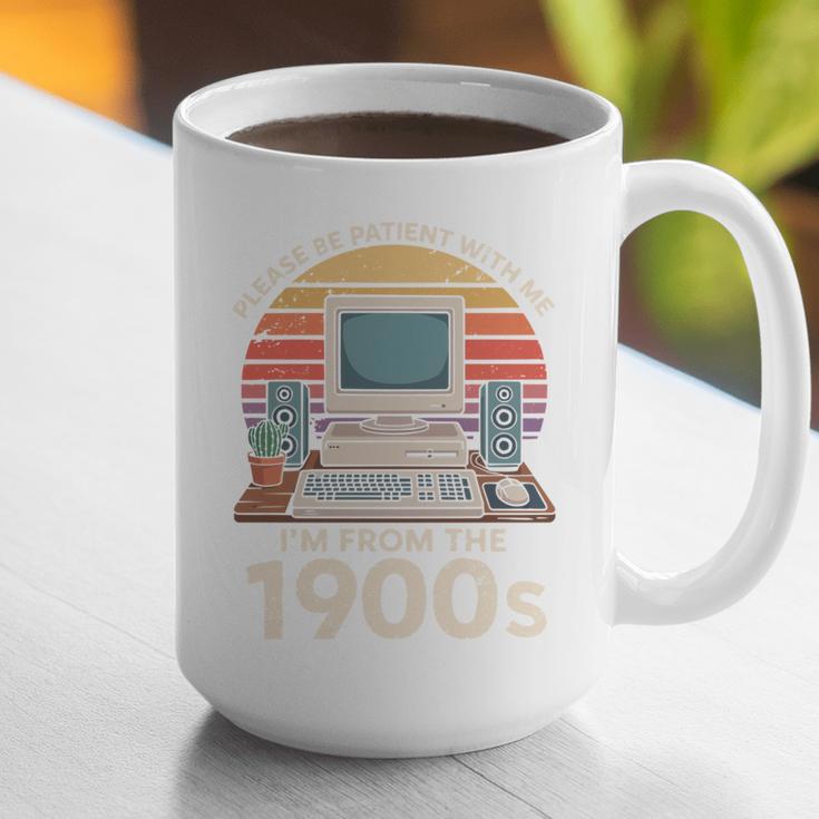 Please Be Patient I'm From The 1900s Retro Computer Geek PC Graphic Print Coffee Mug