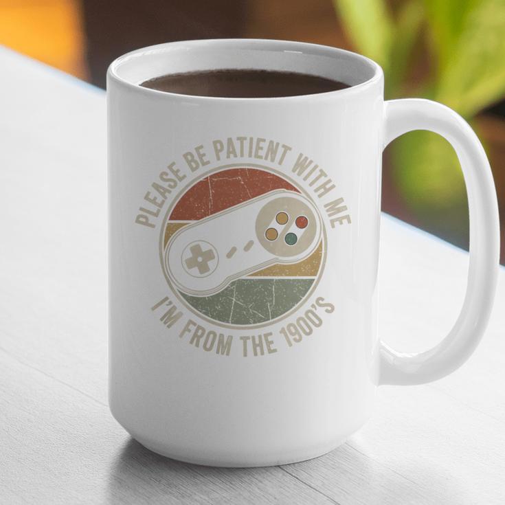 Please Be Patient With Me I'm From The 1900s Retro Gamer Premium Tri-Blend Graphic Print Coffee Mug Please Be Patient With Me I'm From The 1900s Retro Gamer Premium Tri-Blend Graphic Print Coffee Mug