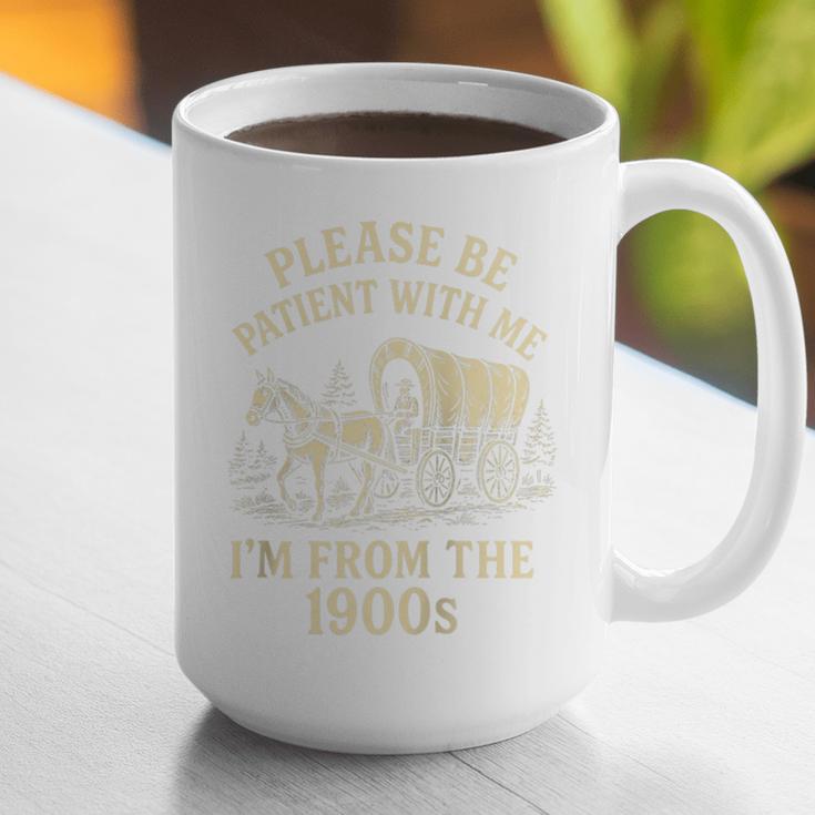 Please Be Patient With Me I'm From The 1900s Retro Raglan Baseball Tee Graphic Print Coffee Mug Please Be Patient With Me I'm From The 1900s Retro Raglan Baseball Tee Graphic Print Coffee Mug