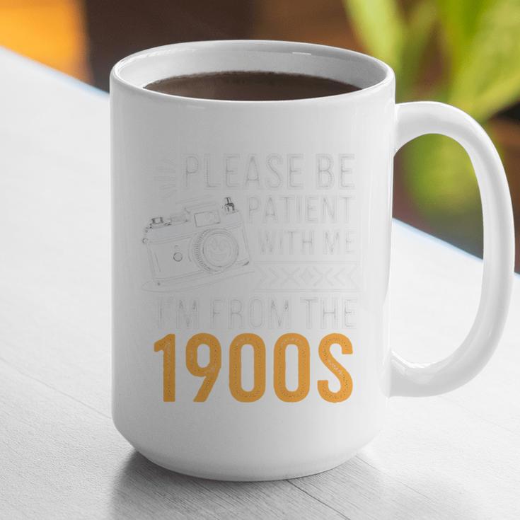 Please Be Patient With Me I'm From The 1900s Vintage Oldie Premium Graphic Print Coffee Mug
