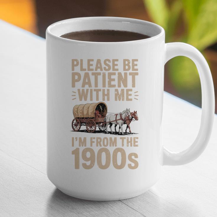 Please Be Patient With Me I'm From The 1900s Vintage Premium Graphic Print Coffee Mug