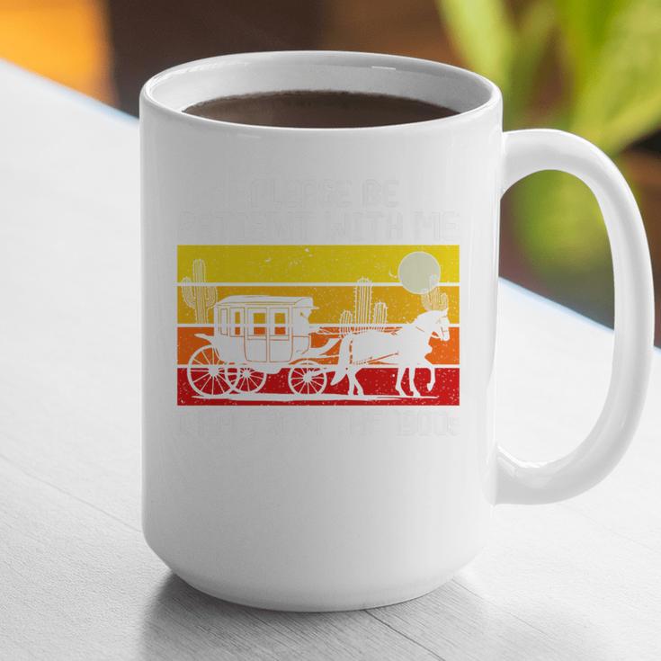 Please Be Patient With Me I'm From The 1900s Vintage Sun Set Premium Graphic Print Coffee Mug