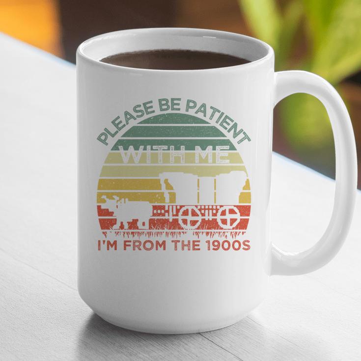 Please Be Patient With Me I'm From The 1900s Vintage Sunset Premium Graphic Print Coffee Mug Please Be Patient With Me I'm From The 1900s Vintage Sunset Premium Graphic Print Coffee Mug