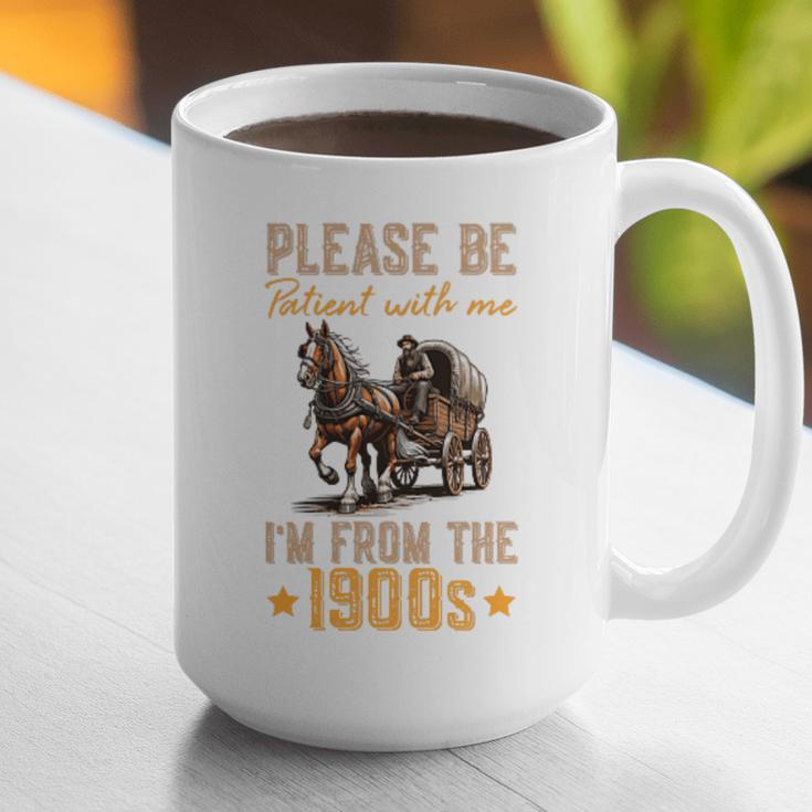 Please Be Patient With Mee I'm From The 1900s Minimalist Premium Graphic Print Coffee Mug