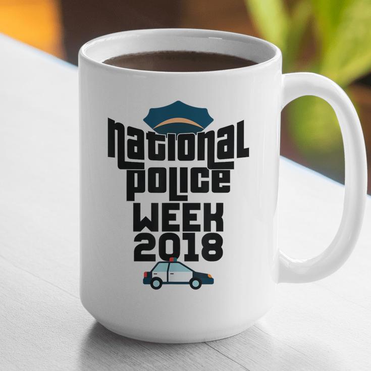 Police Officer National Week T-Shirt Graduation 2018 Graphic Print Coffee Mug