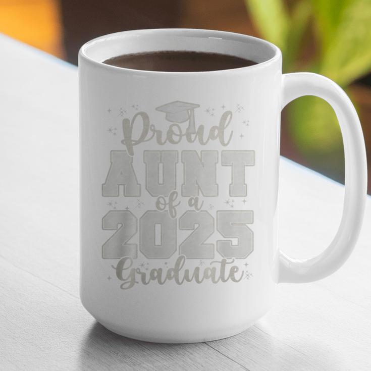 Proud Aunt Of a 2025 Graduate Grad Prom Senior Graduation Premium Tri-Blend Graphic Print Coffee Mug