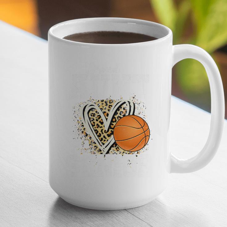 Proud Aunt Of A 2026 Senior Basketball Graduation Leopard Premium Tri-Blend Graphic Print Coffee Mug