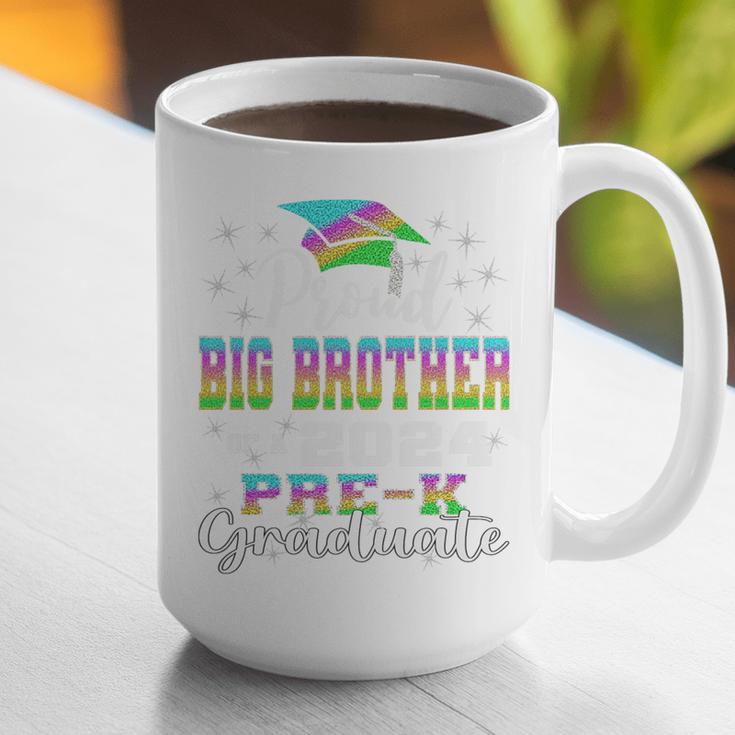Proud Big Brother Of PreK School Graduate 2024 Graduation Premium Graphic Print Coffee Mug