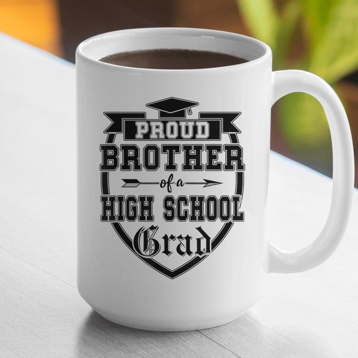 Proud Brother Of a High School Grad Senior Graduation Shirt Graphic Print Coffee Mug
