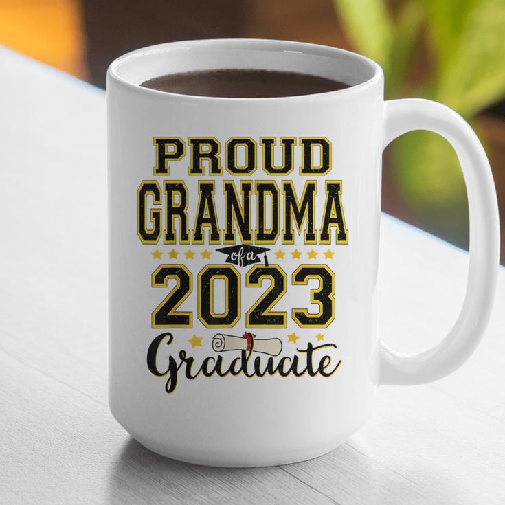 Proud Grandma Of A 2023 Graduate Graduation Graphic Print Coffee Mug