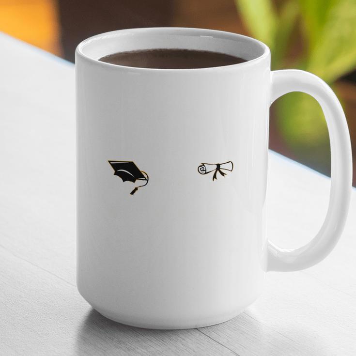 Proud Grandma Of A 2025 College Graduate Graduation Graphic Print Coffee Mug