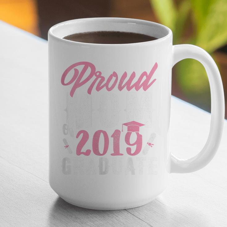 Proud Mom Of The Graduate Senior Class 2019 Graduation Party Graphic Print Coffee Mug