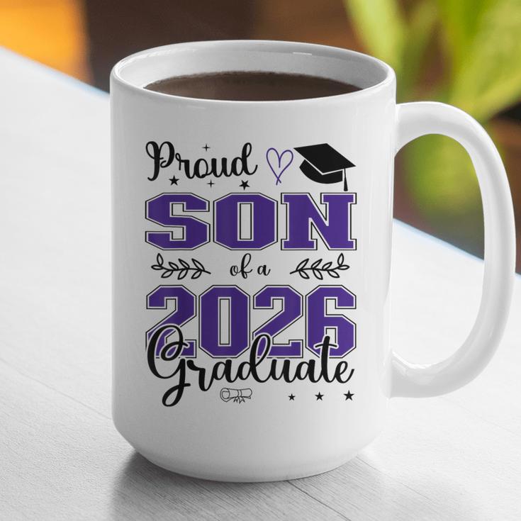 Proud Son Of a Class Of 2026 Graduate For Graduation Graphic Print Coffee Mug