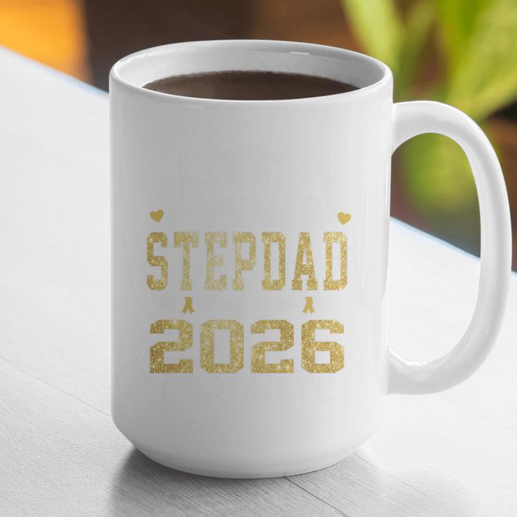 Proud Stepdad Of A 2026 Graduate Class Of Graduation Premium Tri-Blend Graphic Print Coffee Mug