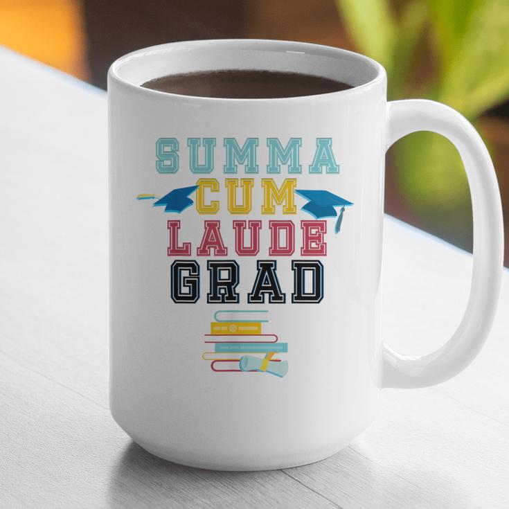 Proud Summa Cum Laude Grad College Graduation T-Shirt Graphic Print Coffee Mug