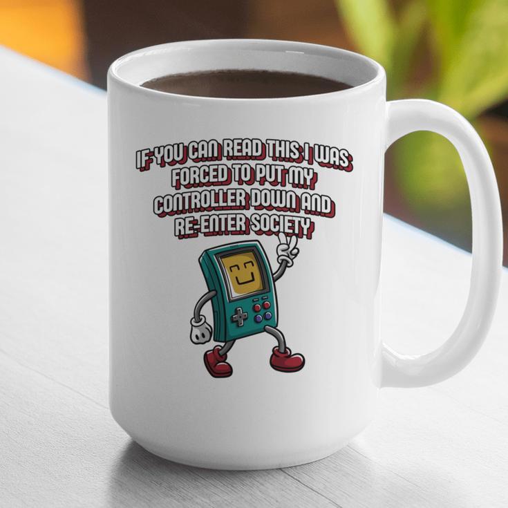 If You Can Read This Gamer Humor Gaming Introvert Graphic Print Coffee Mug If You Can Read This Gamer Humor Gaming Introvert Graphic Print Coffee Mug