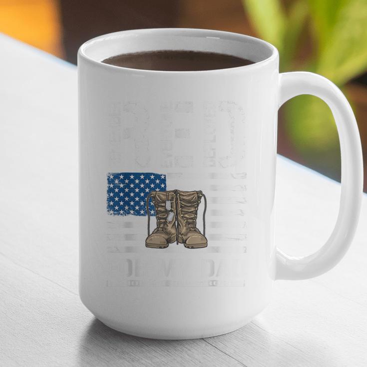 RED Friday For My Dad Military Veteran Deployed Graphic Print Coffee Mug RED Friday For My Dad Military Veteran Deployed Graphic Print Coffee Mug