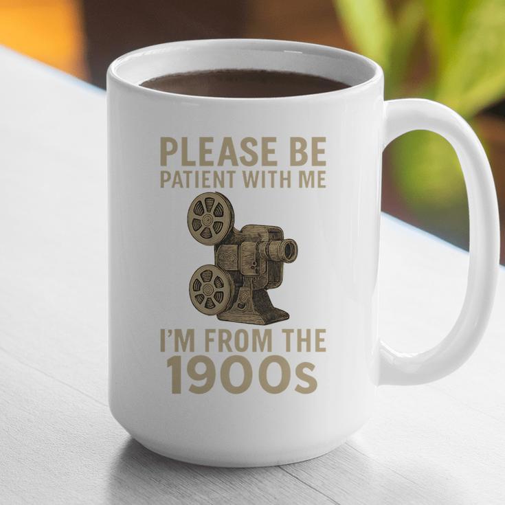 Retro Please Be Patient With Me I'm From The 1900s Projector Premium Graphic Print Coffee Mug Retro Please Be Patient With Me I'm From The 1900s Projector Premium Graphic Print Coffee Mug