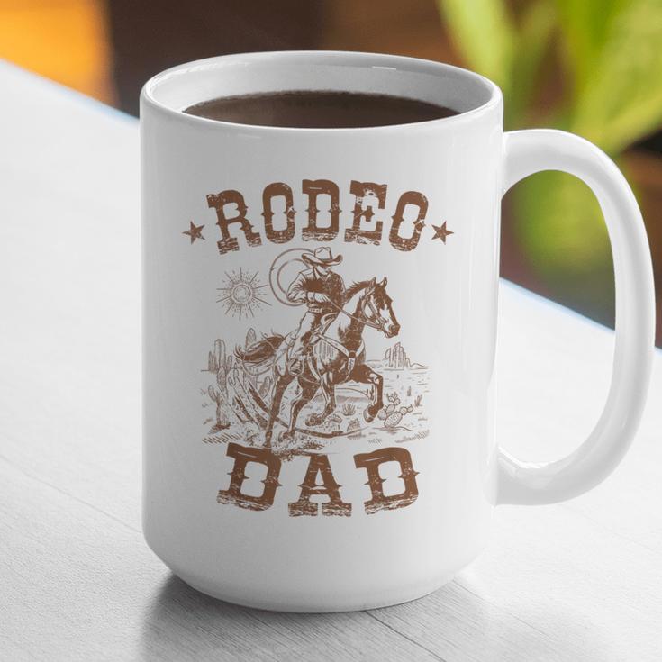 Rodeo Dad Western Cowboy Daddy Family Matching Father's Day Graphic Print Coffee Mug