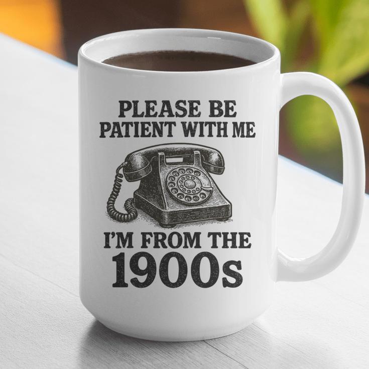Sarcastic Please Be Patient I'm From The 1900s Premium Tri-Blend Graphic Print Coffee Mug Sarcastic Please Be Patient I'm From The 1900s Premium Tri-Blend Graphic Print Coffee Mug