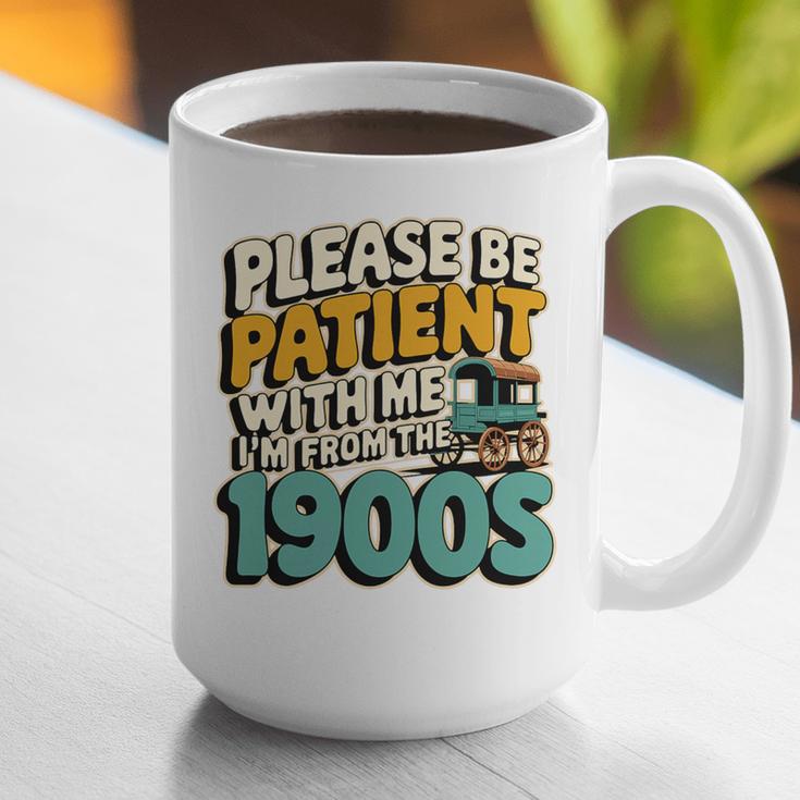 Saying Please Be Patient With Me I'm From The 1900s Premium Tri-Blend Graphic Print Coffee Mug