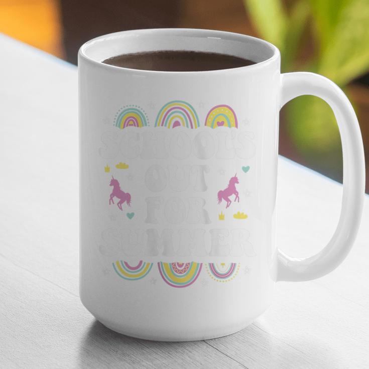 School's Out For Summer Unicorn Graduation Teacher Student Graphic Print Coffee Mug
