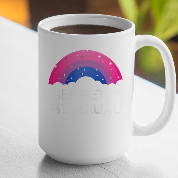 Secretly Bisexual Bi Introvert Bi Pride Antisocial LGBTQ Raglan Baseball Tee Graphic Print Coffee Mug