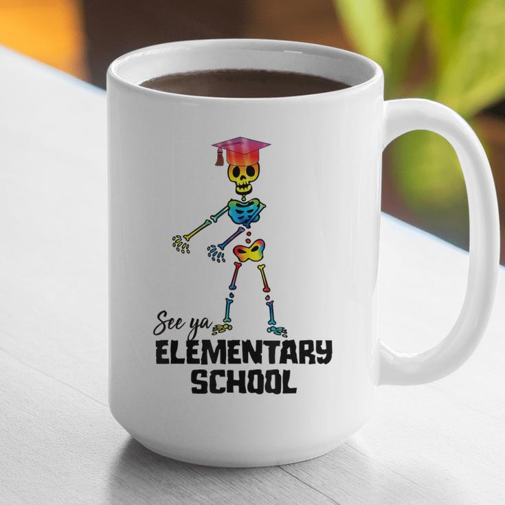 See Ya Elementary School Shirt Tie Dye Graduation Tee Graphic Print Coffee Mug