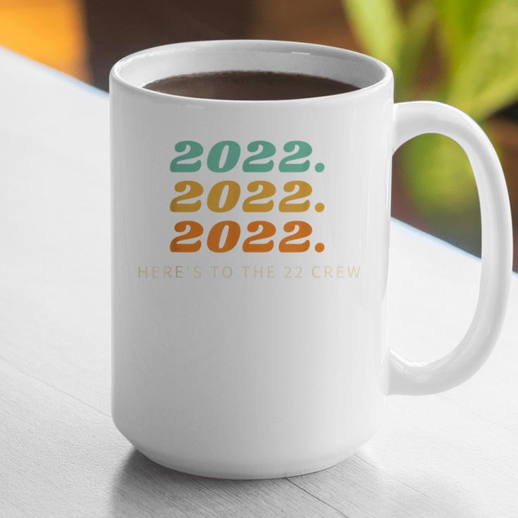 Senior 2022 Shirt Class Of 2022 Retro Graduation Grad Graphic Print Coffee Mug
