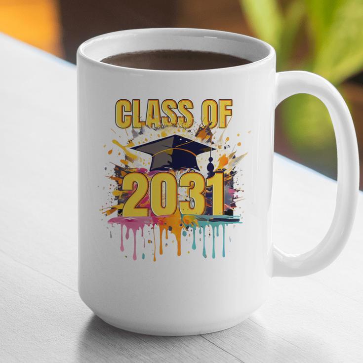 Senior 31 Class Of 2031 Back To School Graduation 2031 Graphic Print Coffee Mug