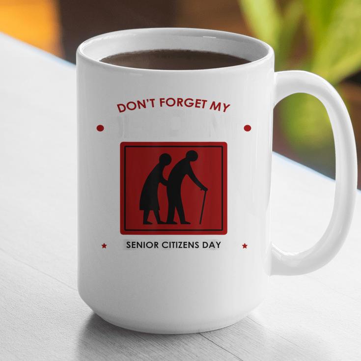 SENIOR CITIZENS DAY Don't Forget My DISCOUNT Graduation Day Graphic Print Coffee Mug
