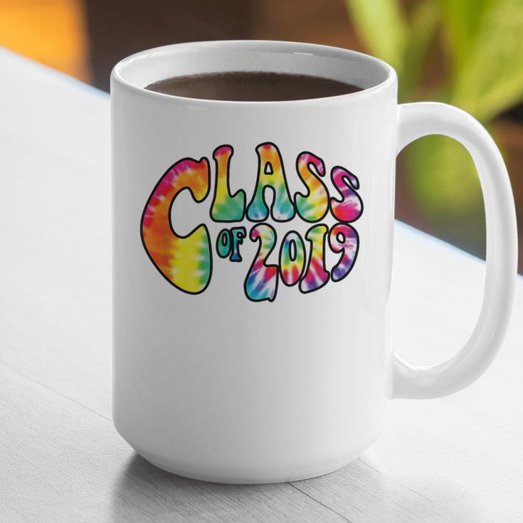Senior Class Of 2019 Boho Tie Dye Graduation Graphic Print Coffee Mug