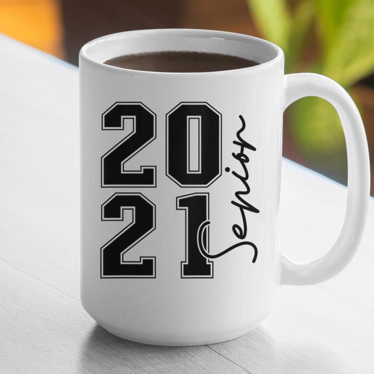 Senior Class Of 2021 Graduation High School College Graphic Print Coffee Mug