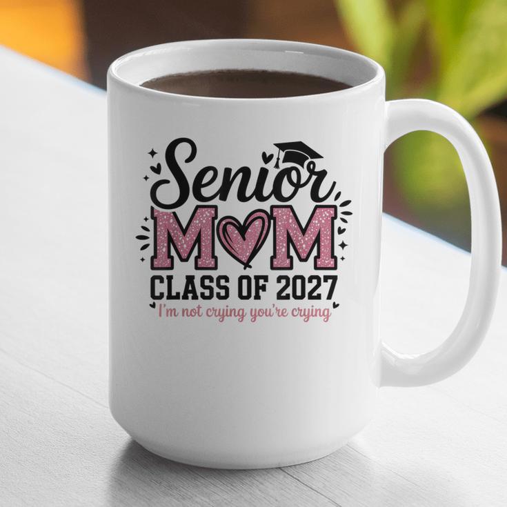 Senior Mom 2027 Class Of 2027 Graduation Proud Senior Mother Graphic Print Coffee Mug
