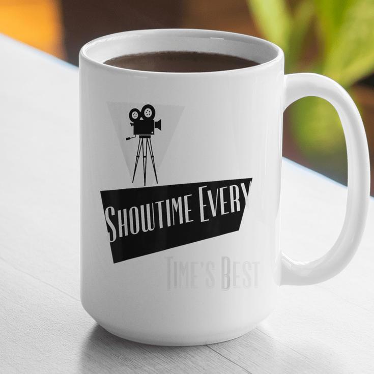 Showtime Every Moment Cinema Nostalgia Film Buff Humor Graphic Print Coffee Mug