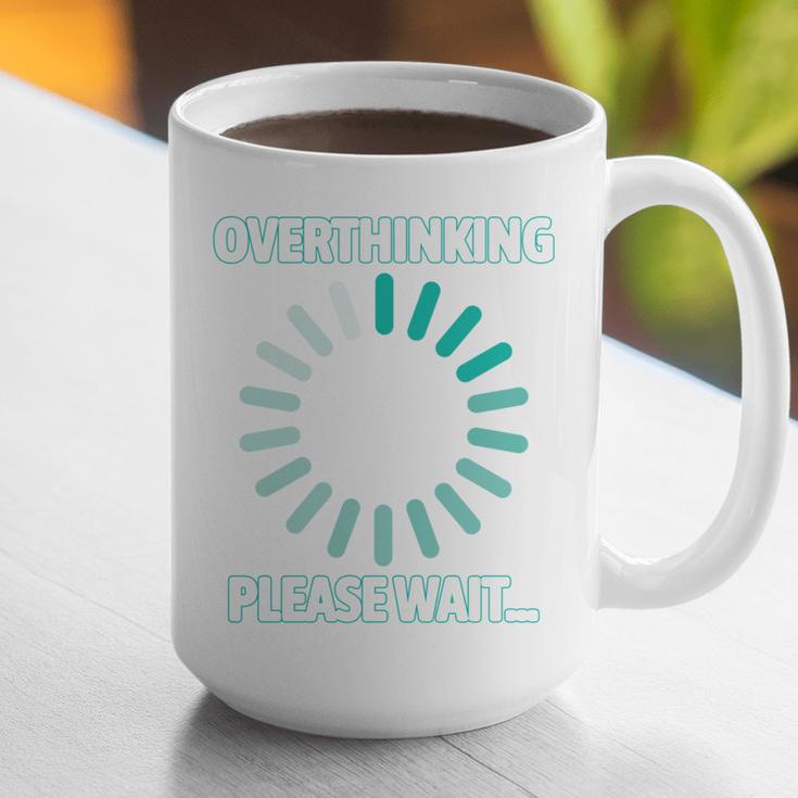 Social Introvert's Overthinking Please Wait Awkward Humor Graphic Print Coffee Mug Social Introvert's Overthinking Please Wait Awkward Humor Graphic Print Coffee Mug