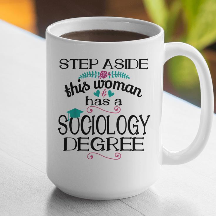 Sociology Degree Graduation Sociologist Bachelors 2025 Graphic Print Coffee Mug